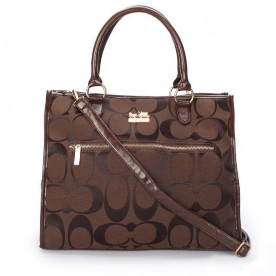 Coach In Signature Large Coffee Totes APF | Coach Outlet Canada